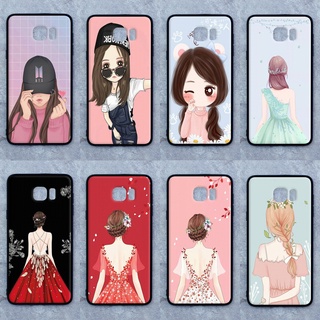 เคส Samsung Note 5 ลายผู้หญิง ขอบนิ่มหลังแข็ง เคสมือถือ เคสโทรศัพท์ Case เคส TPU ขอบนิ่มหลังแข็ง ไม่ขูดตัวเครื่อง