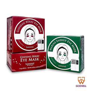 Shangpree - Ginseng Berry Eye Mask / Marine Energy Eye Mask 60pcs (Made in Korea) - Ship From Hong Kong