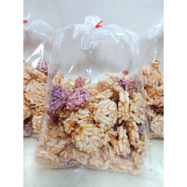 ข้าวแตนจิ๋วน้ำแตงโม 🍉 ของอร่อย/ของฝากจากลำปาง อร่อยพอดีคำ รับประทานง่าย มี 3 รสชาติ  กรอบอร่อย ทำสดใหม่ทุกวัน