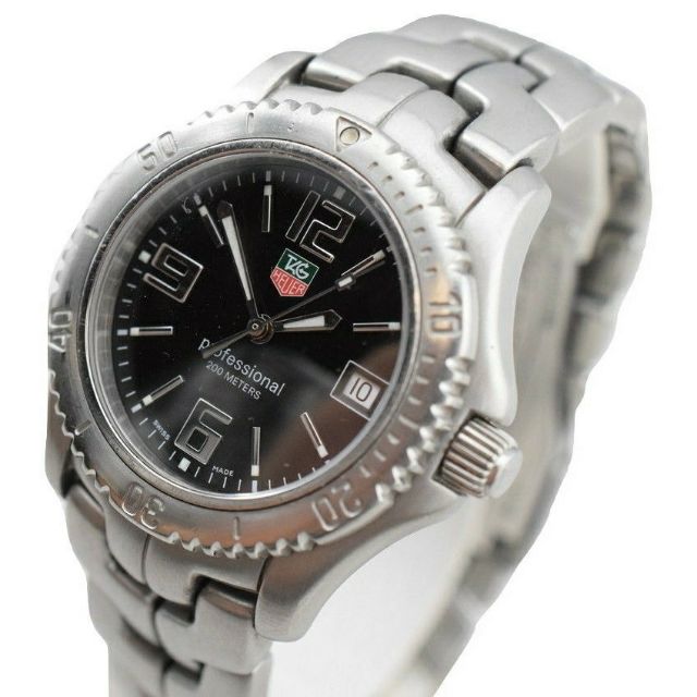 Tag Heuer Link Boy size (black dial)