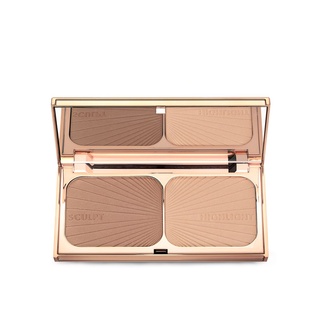 (เค้าเตอร์ไทย!) Charlotte tilbury ไฮไลท์/บลอนเซอร์ Filmstar Bronze &amp; Glow 16ก.+พร้อมถุงแบรนด์