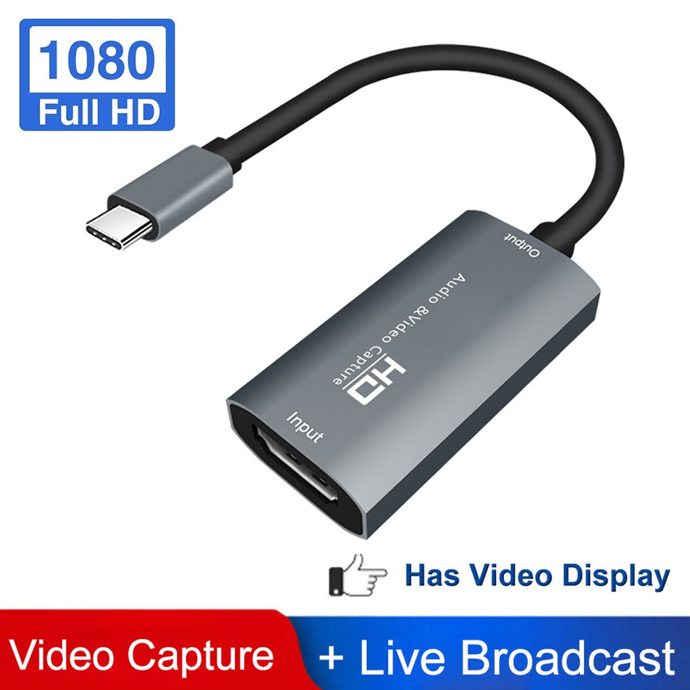 HDMI Capture with Loop 4K 1080P Video Capture HDTV to type c USB 3.1 Video Capture Card /Mavis Link Audio Video Captur