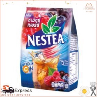 เนสที ชามิกซ์เบอรี่ ปรุงสำเร็จชนิดผง 12.5 กรัม x 18 ซองNestea Mixed Berry Tea Ready mix powder 12.5 g x 18 sachets