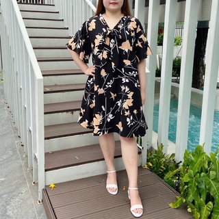 Kate dress||เดรสไซส์ใหญ่||พลัสไซส์||เดรสสาวอวบ||ชุดสาวอวบ||plussize||เสื้อผ้าสาวอวบ