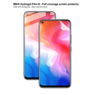 Imak Hydrogel Soft Film Vivo Y50 / Vivo IQOO Neo 3 / Vivo Z6 5G Full Coverage Hydrogel TPU Screen Protector Ultra thin Front