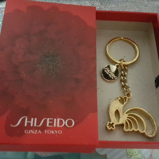 พวงกุญแจจาก shiseido ginza tokyo