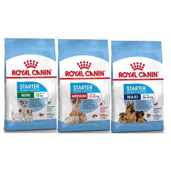 อาหารสุนัข Royal Canin สูตร Starter Mother&Baby dog ขนาด 3 และ 4 กก.