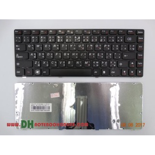 Keyboard LENOVO G470 สีดำ (ภาษาไทย-อังกฤษ)