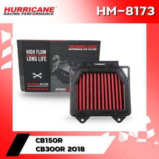 ลด 60 บาท อัติโนมัติ โค้ด320S60HRC กรองอากาศ HURRICANE Honda CB150R 2018, CB300R 2018