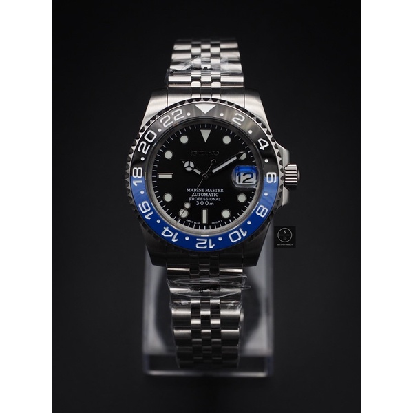 Seiko Mod Batman Marine Master Jubilee ⚫️🔵