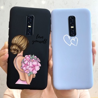 Vivo V17 pro 1909 เคส ดีไซน์ใหม่ เคลือบด้าน นิ่ม TPU ซิลิโคน เคสโทรศัพท์ Vivo V 17 pro เคส 6.44 นิ้ว