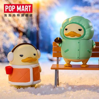 【ของแท้】DUCKOO In The Winter Land Series กล่องสุ่ม ตุ๊กตาฟิกเกอร์ป๊อปมาร์ทน่ารัก (มีสินค้า)