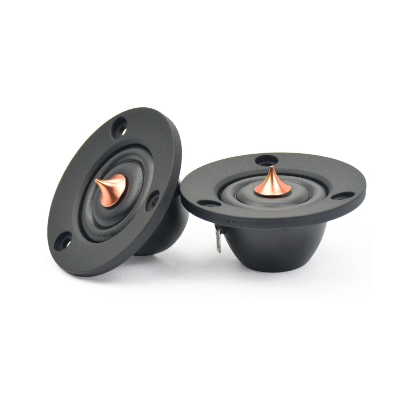 aiyima ลําโพงโดม 6 ohm 30 w hifi 2 ชิ้น 2 นิ้วสําหรับรถยนต์