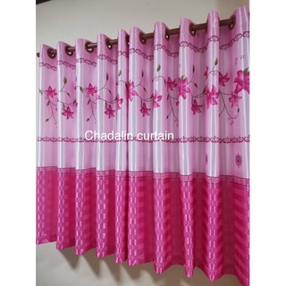 ผ้าม่านแบบตาไก่ สำหรับหน้าต่าง ประตู กั้นห้อง พิมพ์ลายสองหน้…
