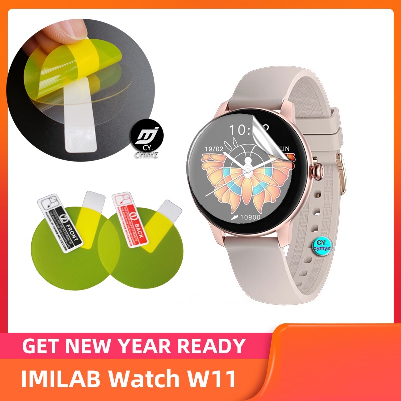 ฟิล์ม IMILAB Watch W11 ฟิล์มป้องกัน ฟิลม์ใสกันรอยหน้าจอ สำหรับ IMILAB smart watch W11 ฟิล์มป้องกัน ฟ