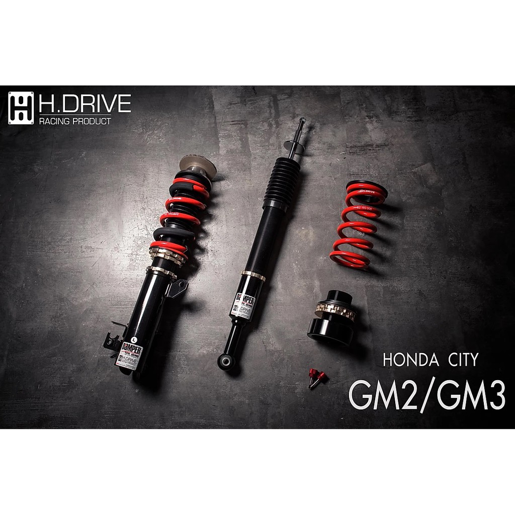 โช้คอัพ H.DRIVE S.spec - Honda City GM2/GM3