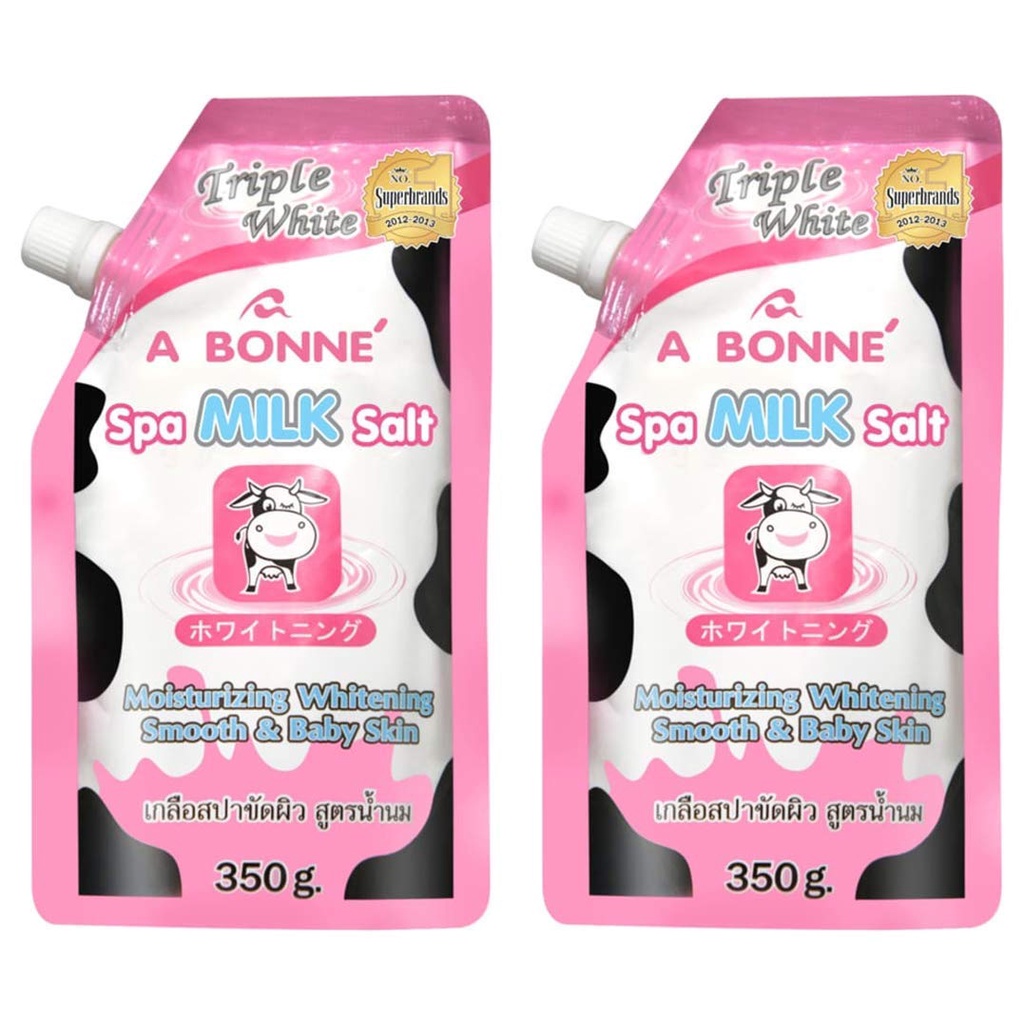 A Bonne Spa Milk Salt Scrub 350g