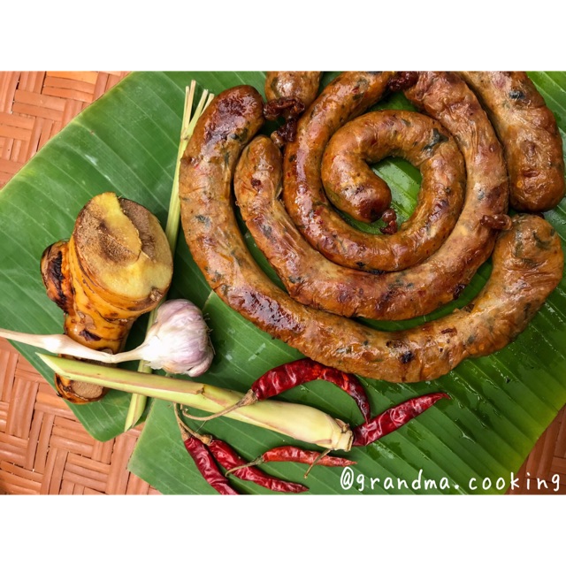 ไส้อั่วหมูล้วน🇹🇭Northern Thai  Sausages🇹🇭