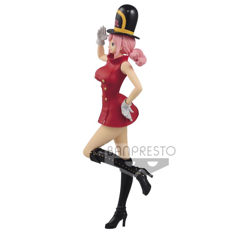 [ Figure แท้ ] Lot JP #แมวทอง One Piece - Sweet Style Pirates - Rebecca [ A ] สีแดงเข้ม [ Banpresto ]