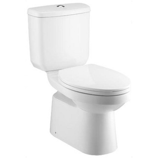 สุขภัณฑ์ 2 ชิ้น COTTO C13330 3/4.5L สีขาว 2-PIECE TOILET COTTO C13330 3/4.5L WHITE