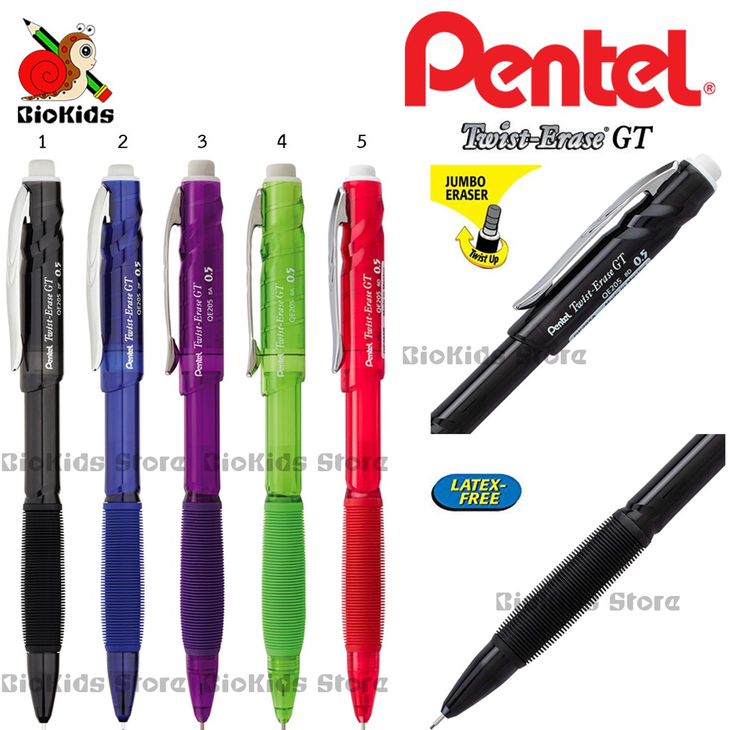 中古】【輸入品・未使用】Pentel twist-erase GT、機械鉛筆0.7?MM