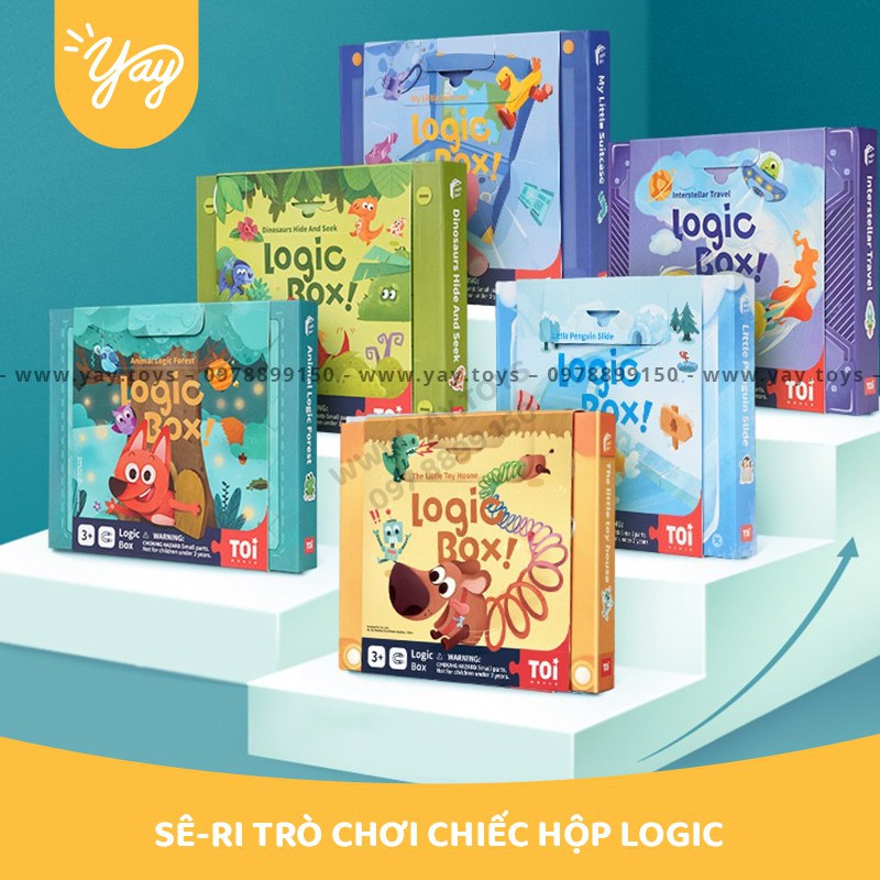 เกม Logic BOX ซีรีส์ 3 - 5+ LOGIC BOX