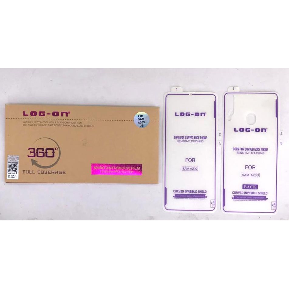 LOG ON ANTISHOCK SAMSUNG A20S DB ANTI SCRATCH JELLY