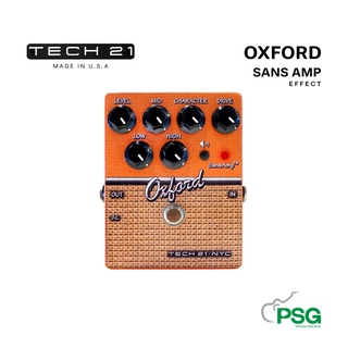 TECH 21 OXFORD SANS AMP GUITAR EFFECTS PEDAL