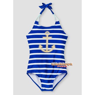 [แท้]EX689 ชุดว่ายน้ำ Cat&amp;Jack รุ่น Tankini Sets (สำหรับเด็กอายุ 6-12 ปี) ชุดว่ายน้ำวันพีช ผ้ายืดหยุ่นได้เยอะตามตัว