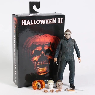 (กรุงเทพ) NECA Halloween 2 (1981) Ultimate Michael Myers Action Figures 18 cm