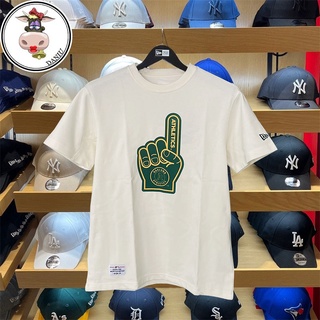 [S-5XL]Newera new York เสื้อยืดลําลอง แขนสั้น พิมพ์ลาย No. 1 แฟชั่นฤดูใบไม้ผลิ และฤดูร้อน สําหรับผู้ชาย และผู้หญิง