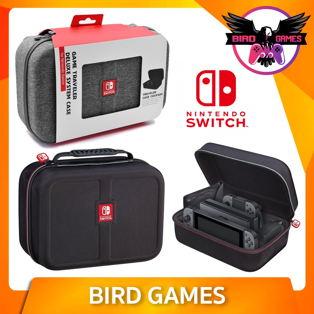 กระเป๋า Traveler Deluxe System Case ใส่ได้ทั้ง dock เครื่อง Grip หม้อแปลง [กระเป๋า Nintendo Switch] [switch Bag]
