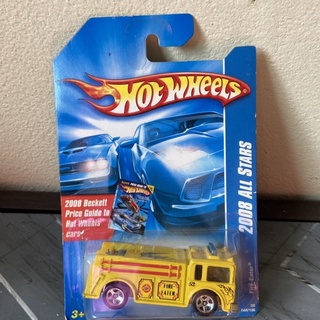 Hot Wheels Yellow Fire Eater 2008 All Stars Series