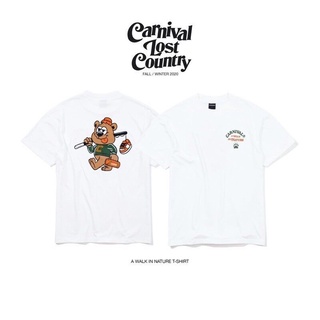 Carnival FW20 A Walk in Nature T-Shirt สีขาว เสื้อแขนสั้น เสื้อยืด เสื้อคอกลม