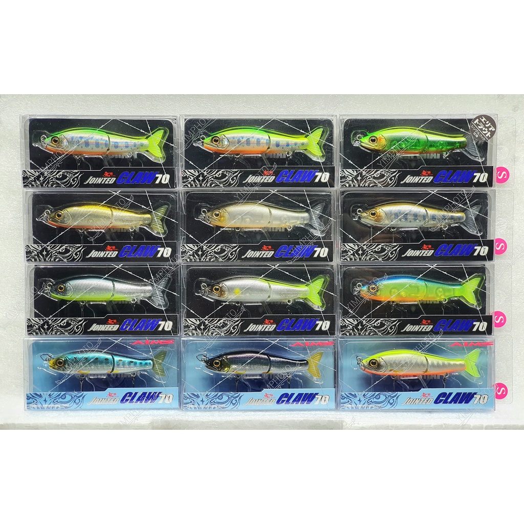 Japanese GAN CRAFT Jointed Claw 70 Two-section Fish 4.1g 4.6g Micro Bait  Swimbait