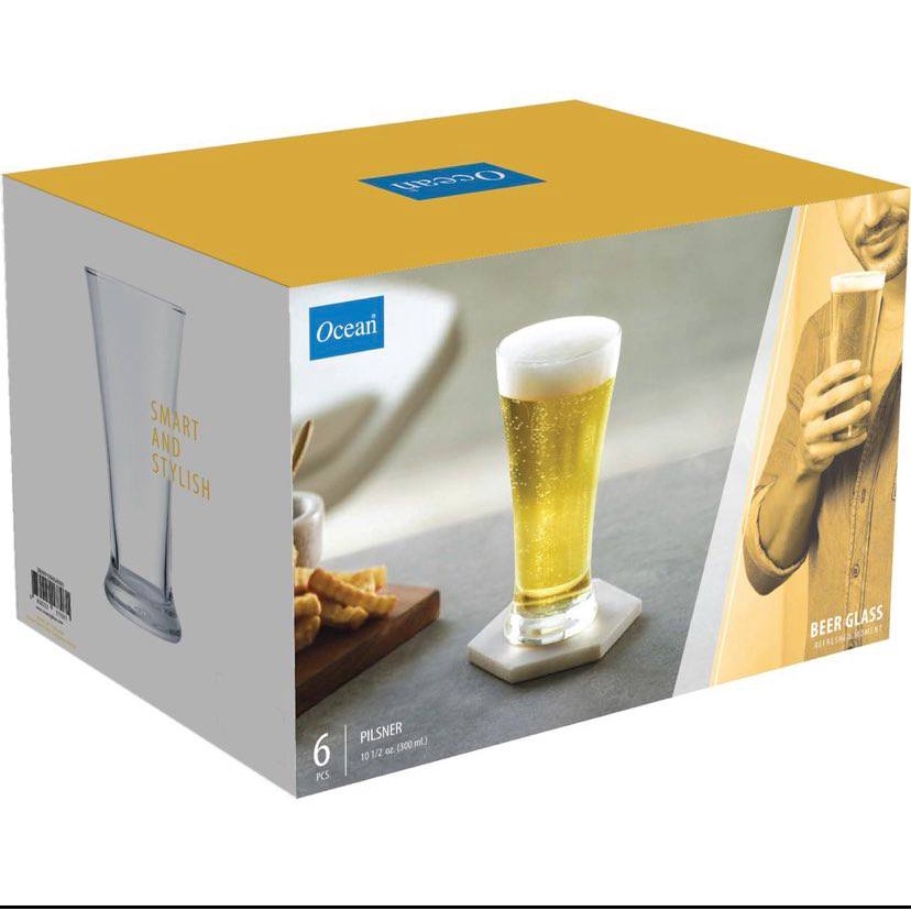OCEAN แก้วเบียร์  (Pack 6)