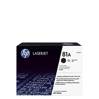 HP 81A Black LaserJet Toner Cartridge