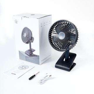 Jisulife F7B Clip Type USB Fan Navy