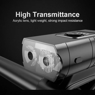 ไฟหน้า Led แบบชาร์จ Usb สําหรับติดด้านหน้ารถจักรยาน
