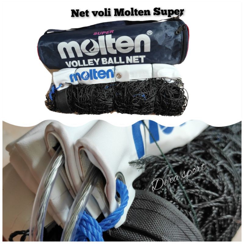 SUPER Molten ตาข่ายวอลเลย์บอลไนลอน