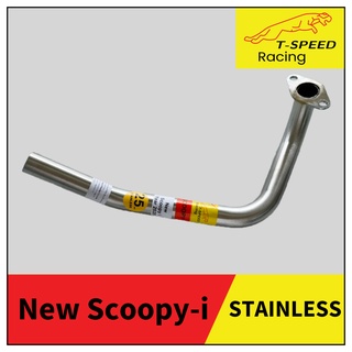 คอท่อScoopy-i New 2020 สแตนเลส Size 25 m.m.