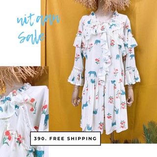 🤍Lovely Claire dress💖พร้อมส่ง