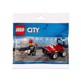 Hobbit99::Lego City Polybag 30361 Fire Atv  ของใหม่. ของแท้100% มี