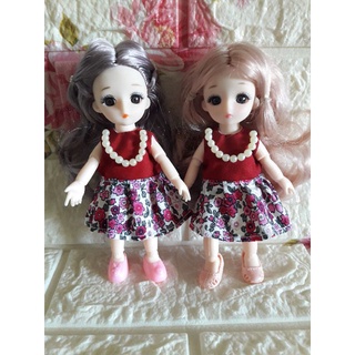 ชุดเดรส สําหรับแต่งตัวตุ๊กตาบาร์บี้ bjd, lati y ขนาด 15 ซม. - 16 ซม.