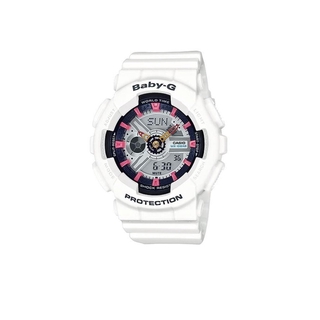 CASIO BABY-G นาฬิกาข้อมือ BA-110SN-7ADR - White