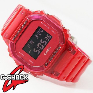 DW-5600SB-4DR (สีแดง)Casio G-Shock รุ่นสีพิเศษ DW-5600SB (ประกันศูนย์เซ็นทรัล1ปี) Color Skeleton Series