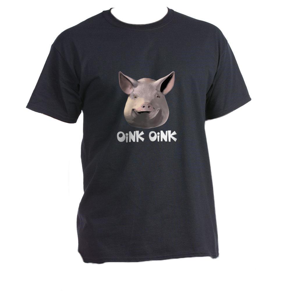 เสื้อยืด Oink Oink Pig Cool Custom