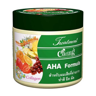 🔥HOT🔥 แคริ่ง ทรีทเม้นท์บำรุงผม สูตร AHA 500 มล. Caring Treatment AHA 500 ml