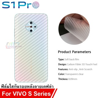 Vivo S1Pro ฟิล์มเคฟล่ากันรอยขีดข่วนหลัง  S1