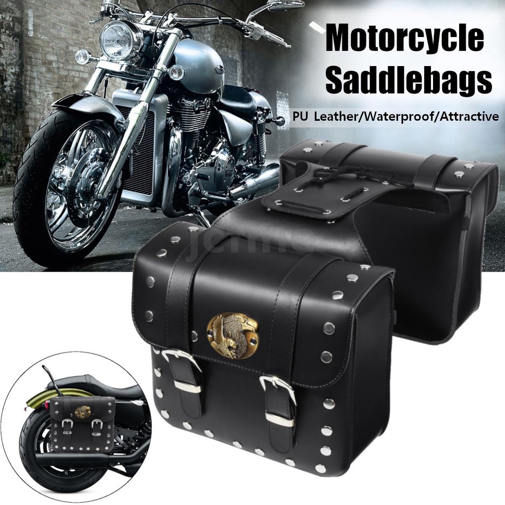 กระเป๋าข้างรถจักรยานยนต์ กระเป๋าข้างสำหรับ Harley Davidson Touring Cruiser